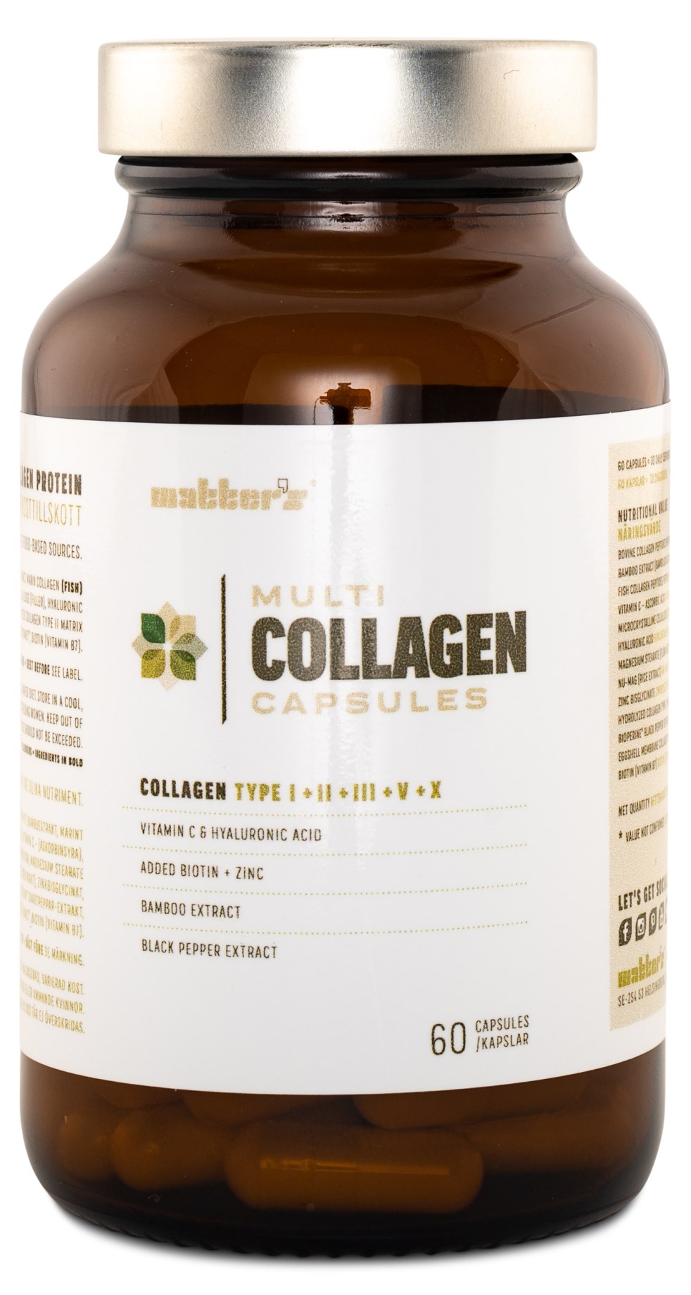 K B Matters Multi Collagen Capsules Hos Healthwell Dk