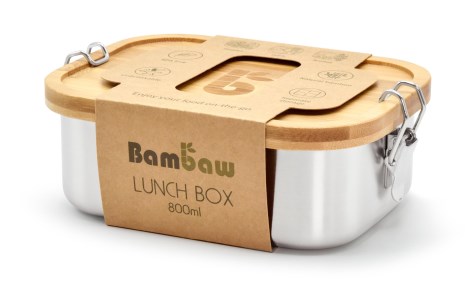 Bambaw Lunch Box Bamboo Lid,  - Bambaw