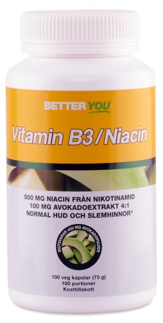 Better You Vitamin B3 / Niacin,  - Better You