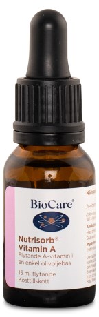 BioCare Nutrisorb A-vitamin,  - BioCare