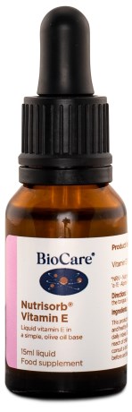 BioCare Nutrisorb E-vitamin,  - BioCare