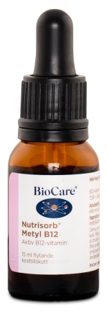 BioCare Nutrisorb Liquid Methyl B12,  - BioCare