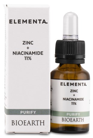 Bioearth Elementa Niacinamide 10% + Zinc 1% Booster,  - Bioearth