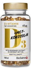 BioSalma D3-vitamin 65 ug MCT-kokosolie