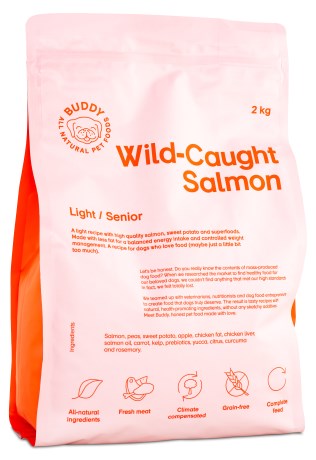 Buddy Wild Caught Salmon,  - Buddy