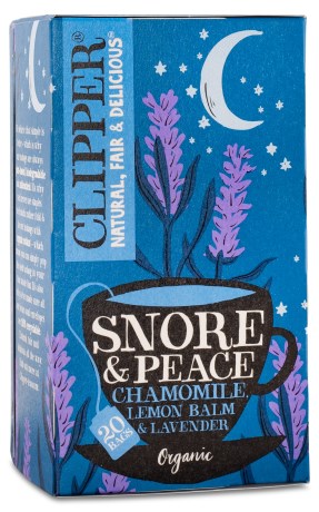 Clipper Tea Snore & Peace Infusion Tea EKO,  - Clipper
