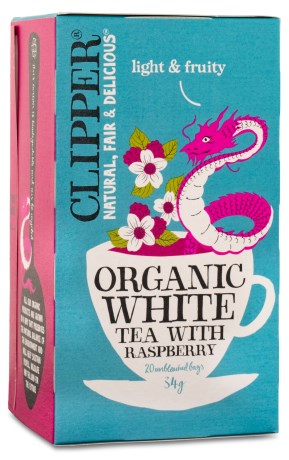 Clipper White Tea Raspberry,  - Clipper
