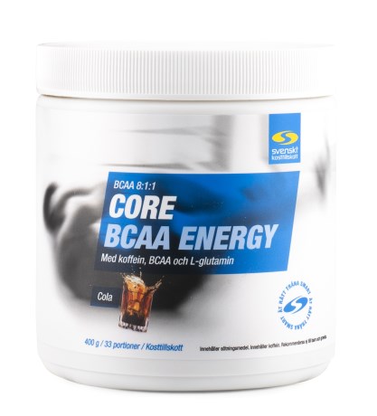 Core BCAA Powder + Koffein,  - Svenskt Kosttillskott