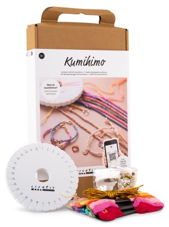 Creativ Company Start DIY Kit Kumihimo,  - Creativ Company