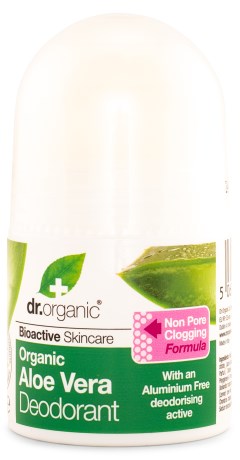 Dr Organic Aloe Vera Deodorant,  - Dr Organic