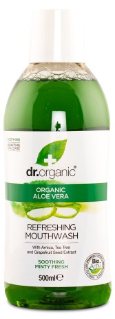 Dr Organic Aloe Vera Mundskyl,  - Dr Organic