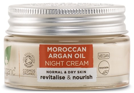 Dr Organic Argan Oil Night Cream,  - Dr Organic