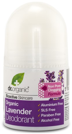 Dr Organic Lavendel Deodorant,  - Dr Organic