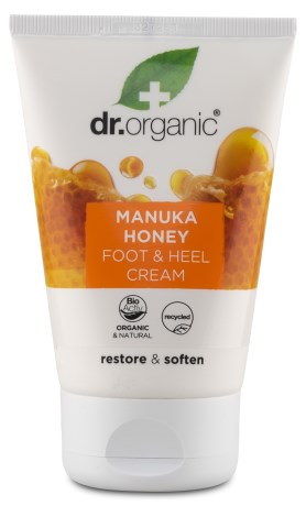 Dr Organic Manuka Honey Foot & Heel Cream,  - Dr Organic