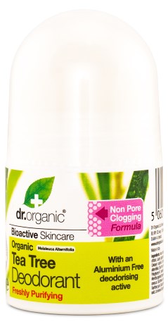 Dr Organic Tea Tree Deodorant,  - Dr Organic
