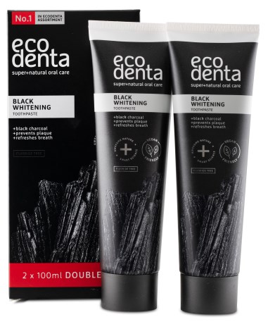 Ecodenta Expert Line Toothpaste Black Whitening,  - Ecodenta