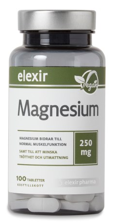 -localization-error-products-images-main-thumbnail- Elexir Pharma Magnesium 250 mg, 100 tabletter