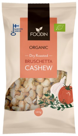 -localization-error-products-images-main-thumbnail- Foodin Organic Dry Roasted Cashews, Bruschetta, 120 g