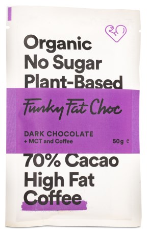Funky Fat Foods Chokolade,  - Funky Fat Foods