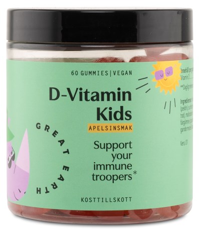 Great Earth D-Vitamin Kids,  - Great Earth