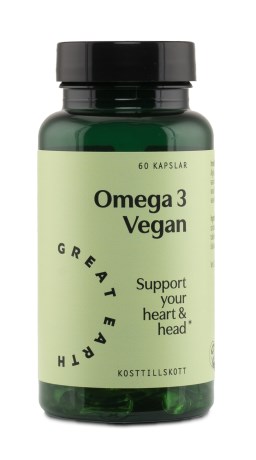 Great Earth Omega 3 Vegan,  - Great Earth