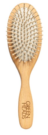 Green Heads Wooden Pin Brush,  - Green Heads