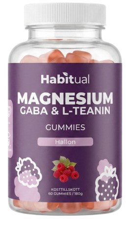 -localization-error-products-images-main-thumbnail- Habitual Magnesium Gaba & L-teanin Gummies, Hindb�r, 60 Gummies