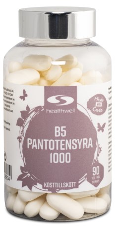 B5 Pantothensyre 1000,  - Healthwell
