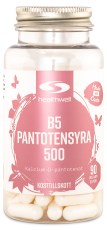 Healthwell B5 Pantotensyre 500