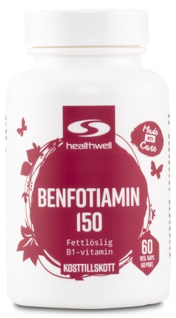 Healthwell Benfotiamin 150,  - Healthwell