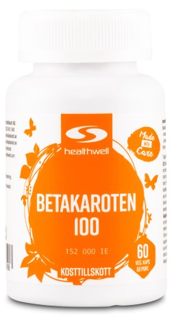 Betacaroten 100,  - Healthwell