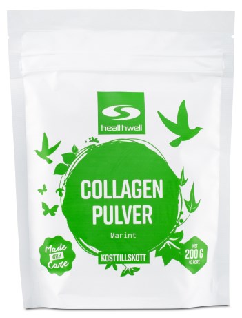 Healthwell Collagen Pulver Marint,  - Healthwell