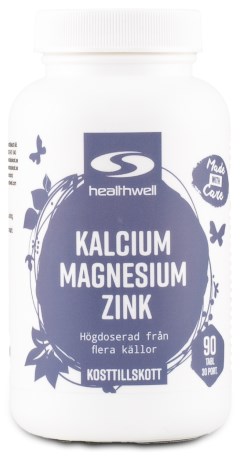 Healthwell Kalcium, Magnesium, Zink,  - Healthwell