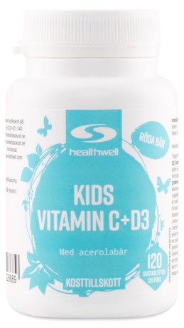 Kids Vitamin C+D3,  - Healthwell
