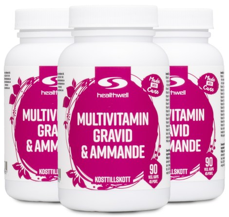 -localization-error-products-images-main-thumbnail- Healthwell Multivitamin Gravid & Ammende, 270 kapsler