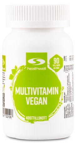 Multivitamin Vegansk,  - Healthwell