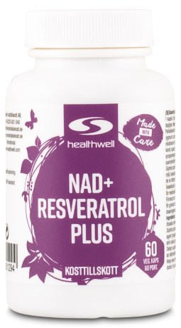 Healthwell NAD+ Resveratrol Plus,  - Healthwell