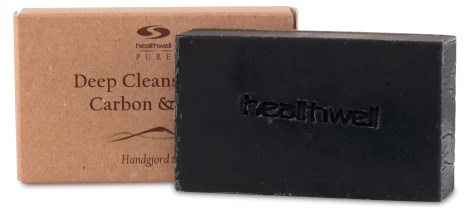 Healthwell PURE Deep Cleanse Soap Carbon & Clay,  - Healthwell PURE