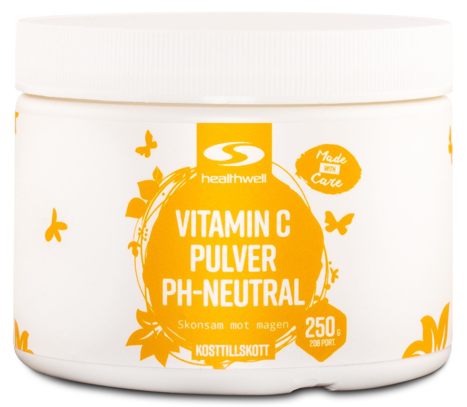 K B Vitamin C Pulver Ph Neutral Hos Healthwell Dk