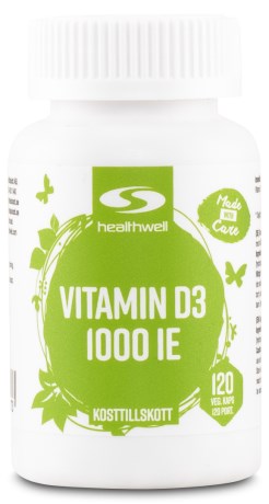 Vitamin D3 1000 IE,  - Healthwell