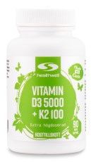 Healthwell Vitamin D3 5000 + K2 100