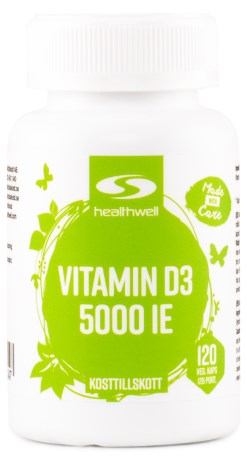 Vitamin D3 5000 IE,  - Healthwell