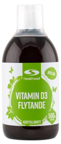 Healthwell Vitamin D3 Flydende,  - Healthwell