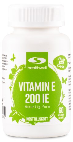 Vitamin E 200 IE,  - Healthwell