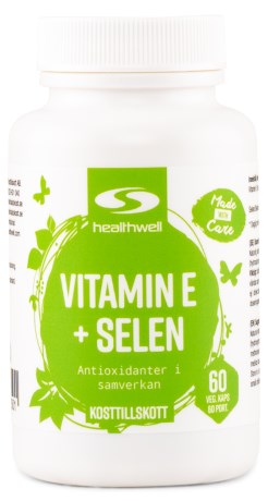 Healthwell Vitamin E+Selen,  - Healthwell