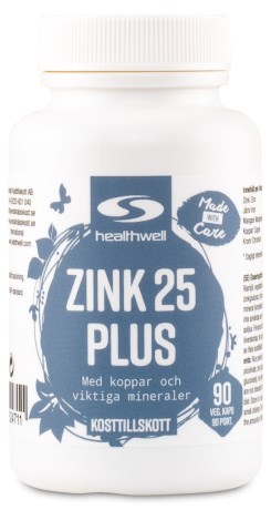 Zink 25 Plus,  - Healthwell