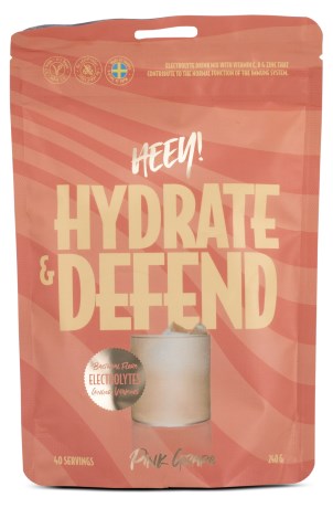 HEEY Hydrate & Defend, Electrolytes + Immune Support,  - HEEY