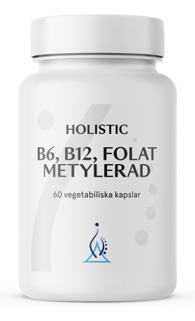 Holistic B6, B12 Folat Methyleret,  - Holistic