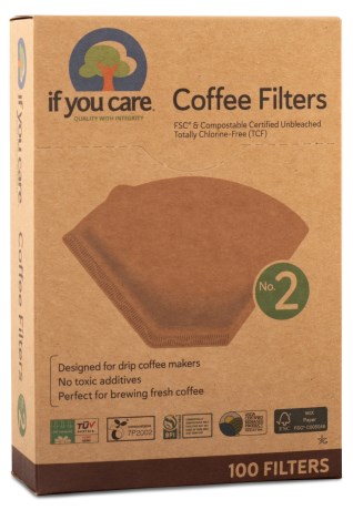 If You Care Kaffefilter No 2,  - If You Care