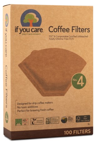 If You Care Kaffefilter No. 4,  - If You Care